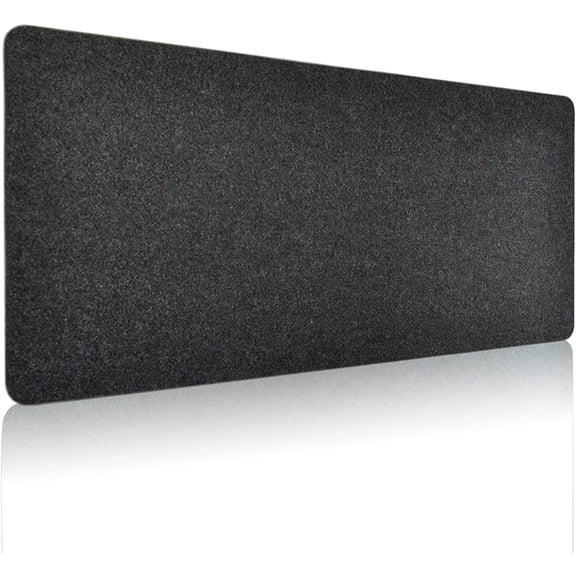 Large Felt Desk Mat, 40''x16'' Full Keyboard and Mouse Pad for Office and Home, Computer Desk Mat for Desktop, Non-Slip Felt Desk Pad Protector