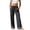 Black, variant on Womens Casual Pajama Bottoms Tall Sleepwear Soft Comfort Pants Loose Fit Pockets Adjustable Waist,Gray 2XL