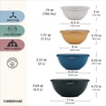 thumbnail image 5 of Farberware Professional 8-Piece Mixing Bowl Set with Matching Lids, 5 of 12
