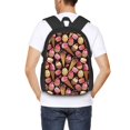 thumbnail image 6 of Daiia Ice Cream Cake Backpack for Men and Women -Durable Backpack Large Capacity, Water-Resistant Bag with Adjustable Straps and Laptop Compartment, 6 of 9