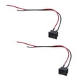 thumbnail image 2 of 2x Rectangular Rocker Switch On/Off Labeled Wired Car/Boat 12V DC AC 125V/250V, 2 of 6