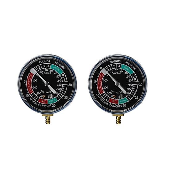 2X Universal Motorcycle Vacuum Gauge Carburetor Synchronizer Gauge Meter Balancer Gauge Tool