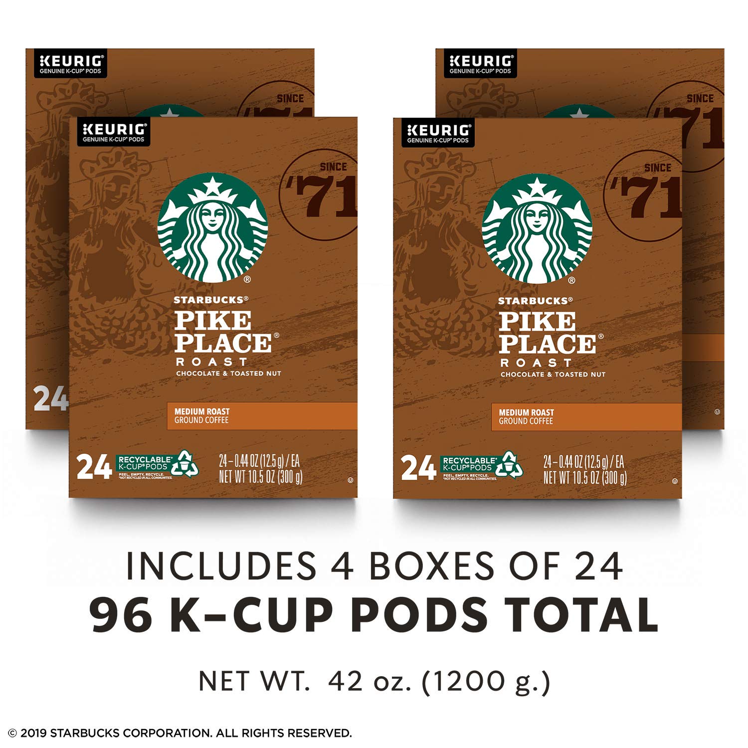 K-Cup Coffee Pods — Pike Place Roast 