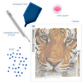 thumbnail image 2 of Diamond Dotz Bengal MagicTiger Diamond Painting Kits for Adults - Diamond Art Kits a Relaxing Creative Craft Kit with Dotz Gems 16.5"x14.2", 2 of 3