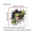 thumbnail image 2 of Multifunctional Halloween Stickers 3D Window Decals Removable Bathroom Face Decorations Self- Toilet Stickers for Various Scenes, 2 of 6