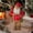 D, variant on Christmas Decor,Christmas Decorations Indoor,Christmas Tabletop Decor,Christmas Standing Santa Claus Figurine Hand Crafted Red Coat Santa Figure Doll for Home Office Table(D 12IN)