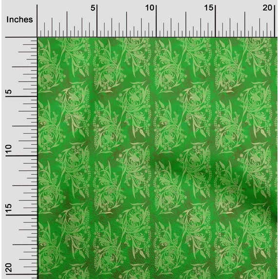oneOone Cotton Jersey Jewel Green Fabric Batik Diy Clothing Quilting Fabric Print Fabric By Yard 58 Inch Wide