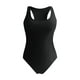 thumbnail image 4 of WILLBEST Traje de Baño Corto para Mujer, Traje de Baño deportivo con Espalda 2025 y Bloques de Color 3541, 4 of 4