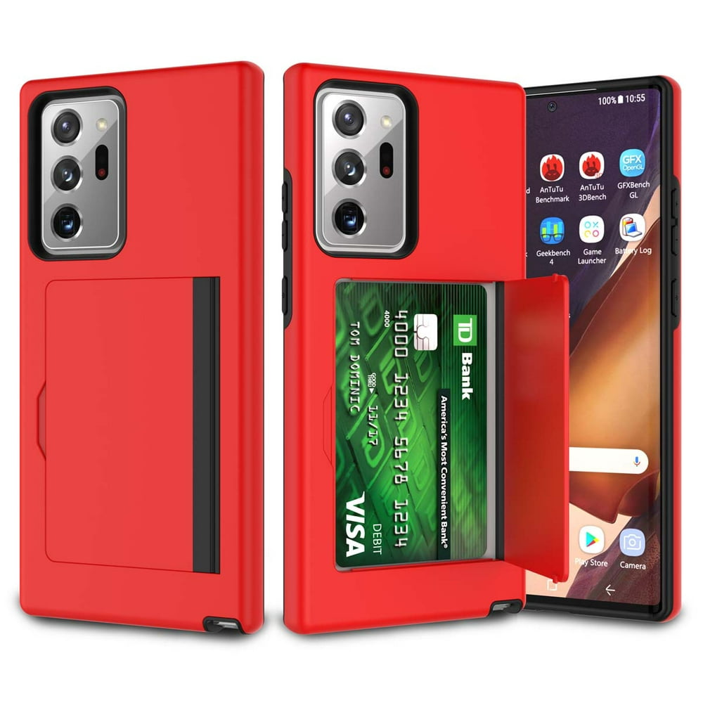 Galaxy Note 20 Ultra 5G Wallet Phone Case Tekcoo Shockproof Hybrid 