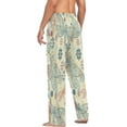 thumbnail image 5 of Dragonflies and Flowers Men's Pajama Pants Lightweight Sleepwear Bottom Lounge Pants, 5 of 6