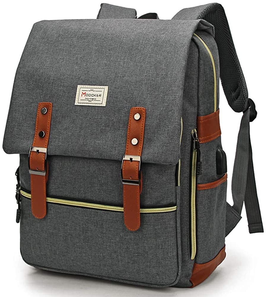 vintage laptop backpack