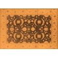 thumbnail image 1 of Ahgly Company Indoor Rectangle Oriental Orange Traditional Area Rugs, 5' x 8', 1 of 4