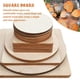 thumbnail image 4 of Juego de círculos cuadrados de madera Nuanchu, 32 unidades, 10-20 cm, bricolaje, 4 of 7