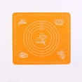 thumbnail image 4 of Silicone Rectangular Baking Mat, Non-Stick & Non-Slip, Dishwasher Safe, for Bread, Candy, Cookie, Orange, 4 of 6