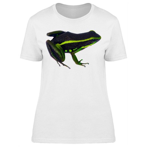 Striped Poison Trivitta Frog T-Shirt Women -Image by Shutterstock, Female Medium
