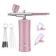 thumbnail image 4 of Nano Fog Mist Sprayer Mini Air Compressor Kit Air-Brush Paint Spray Gun Airbrush For Nail Art Tattoo Craft Cake, 4 of 5