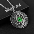 thumbnail image 4 of Collar HZMAN Talisman Seal Solomon 12 Constellation Steel, 4 of 5