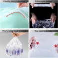 thumbnail image 3 of ABCISI Commode Liners, Portable Bedside Commode Liners Disposable for Seniors Disabled, Universal Comode Poop Toilet Bags for Adult,100 Pack,21x10Inches,Clear, 3 of 7
