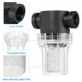thumbnail image 4 of Unique Bargains 1/2 Inch Water Pump Strainer Filter, Pipe Water Pump Strainer with 80 Mesh Stainless Steel Filter Screen, 4 of 6