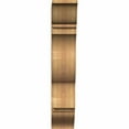 thumbnail image 2 of Ekena Millwork 6"W x 20"D x 32"H Funston Traditional Rough Sawn Bracket, Western Red Cedar, 2 of 13