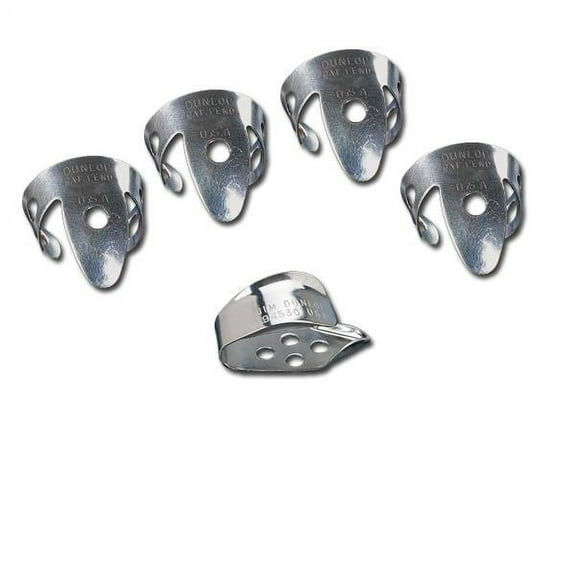 Dunlop Nickel Silver Player's Pack Finger and Thumbpicks (.20IN)