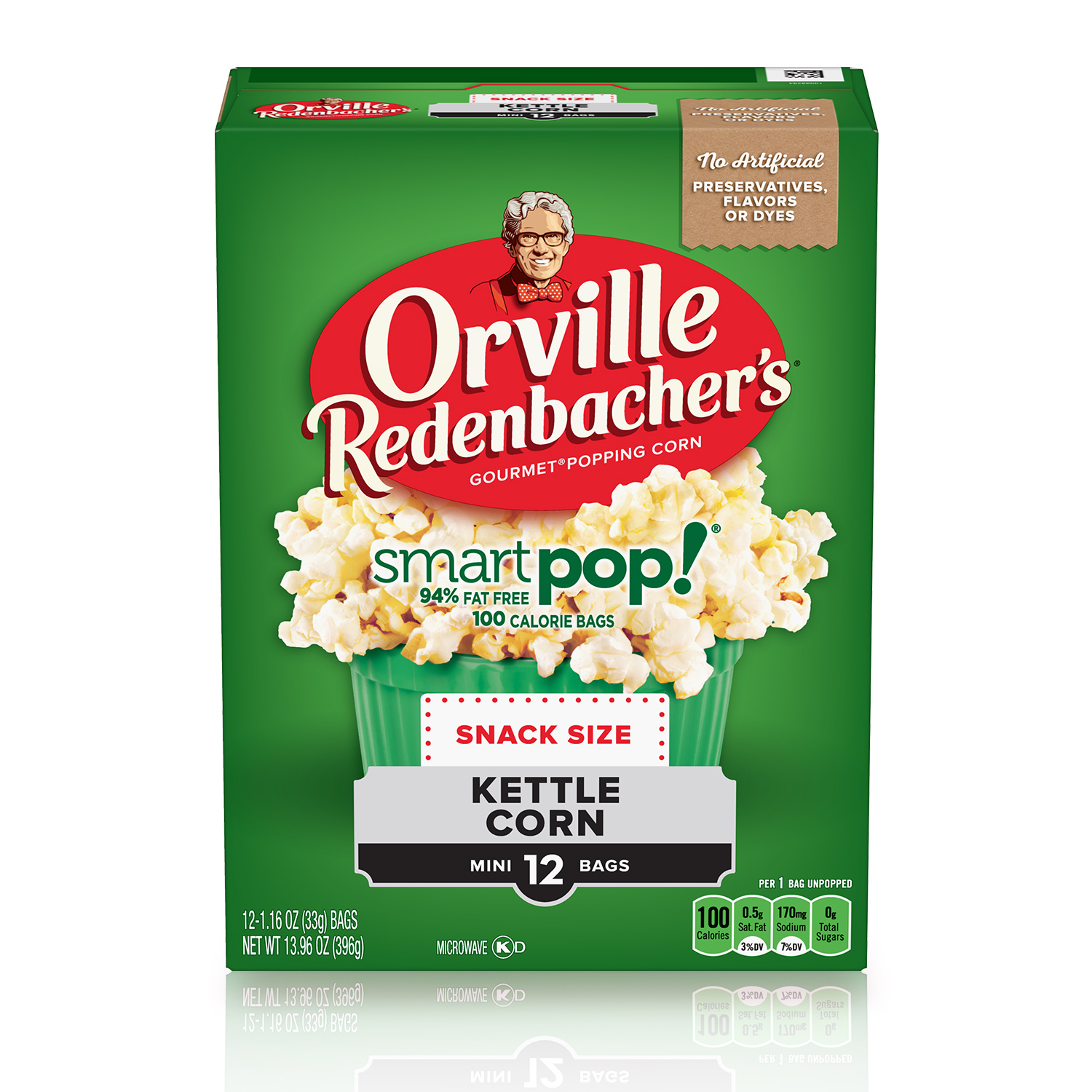 Orville Redenbacher's SmartPop! Kettle Corn Microwave Popcorn, Mini