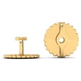 thumbnail image 2 of SuperJeweler 14 Karat Yellow Gold Screwback Earring Backs, 1 Pair for Women, 2 of 2
