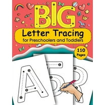 BIG Letter Tracing for Preschoolers and Toddlers: Practice Workbook to Learn Handwriting for Kids (Big ABC Books), (Paperback)