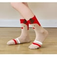 thumbnail image 4 of 5Pairs Baby Toddler Christmas Socks Kids Non Slip Grip Socks Xmas Cotton Winter Holiday Cozy Socks for Boy/Girl Children, 4 of 6
