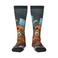 thumbnail image 2 of Lsque Scooby-Doo Printed Crew Socks Men's Women's LightWeight Thin Casual Calf Socks ,Knee High Socks,Cotton Socks, 2 of 9