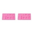 thumbnail image 2 of Molde de silicona para pastel de Fondant Bearachild Rosa Tipo 1 2piezas, 2 of 6
