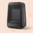 Lanhui Deals Mini Space Heater Portable Electric Heaters Clearance Safe and Quiet Fast Heating