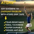 thumbnail image 3 of LNGOOR Tennis Grip Tacky Tennis Racket Grip Tape Absorbent Anti-slip Tennis Overgrip for Tennis Badminton  Racquet Handle Grip with Damping Ridges Overgrips and Overwraps, 3 of 7