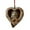 Owl, variant on Summercome Animal Christmas Ornament, Heart-Shape Forest Christmas Ornaments, 2D Forest Animal Decoration, Hanging Woodland Pendant for Xmas Tree, Hanging Ornament Home Party Decor, Polar Bear