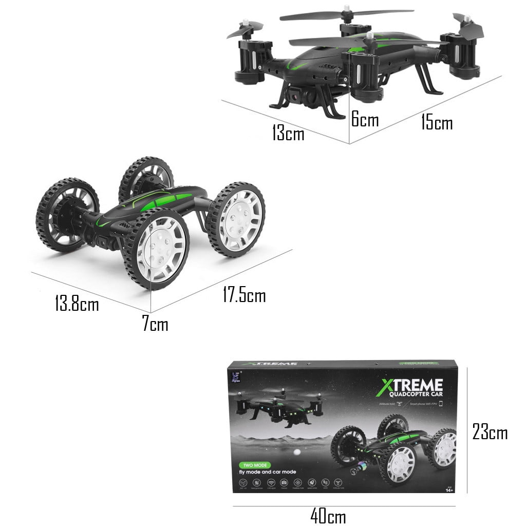 xtreme quadcopter car