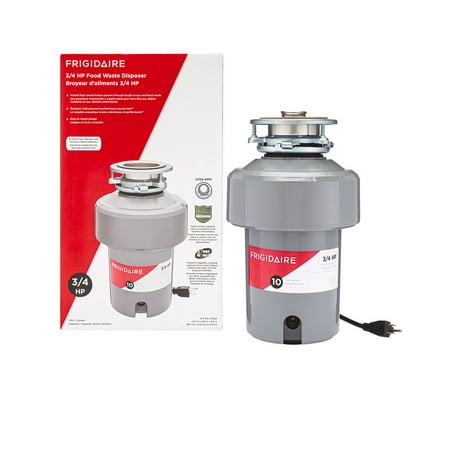 Frigidaire 3/4HP Corded Garbage Disposal - Gray