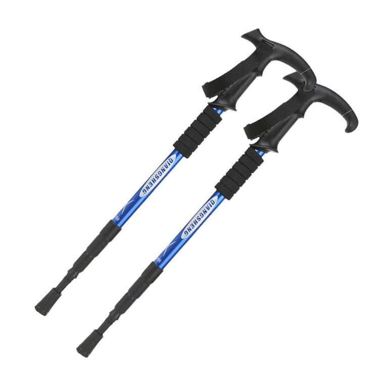 Telescopic top trekking pole