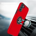 thumbnail image 3 of For Samsung Galaxy S23 FE /Fan Edition Hybrid Rotatable Metal Invisible Ring Stand Holder Fit Magnetic Car Mount Slim Cover ,Xpm Phone Case [ Red ], 3 of 8