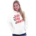 thumbnail image 3 of My Kids Are the Keys to My Heart Women Plus Size Graphic Pullover Hoodie Brisco Brands 2X, 3 of 4