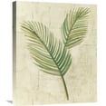 thumbnail image 1 of Global Gallery Albena Hristova 'Sago Palm Leaves Neutral Crop' Canvas Wall Art, 1 of 4