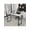 White, variant on Computer Small Desk, Office 32 Inch Writing Work Study Kids Student Teacher Home Bedroom Table With Metal Frame Wood Tabletop