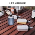 thumbnail image 5 of 4 Pack Outdoor Condiment Bottles Oil Bottles Seasoning Fuel Oil Containers Dispensers for Camping BBQ Picnic Travel, 5 of 5