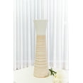 thumbnail image 5 of Leewadee - White Wash Floor Vase for Pampas Grass, Large Flower Vase for Home Decor,  Resin, 5 of 7