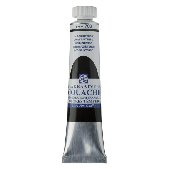 Royal Talens Gouache, 20ml, Black Intenso