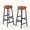 Brown-PU, variant on Gelloan Bar Stools, Barstools Set of 2,Counter Height Barstools,27.7" Bar Stools for Kitchen Island, Industrial Bar Chairs, for Dining Room, Kitchen, Bar,Rustic Brown