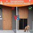 thumbnail image 3 of Protector para puertas contra arañazos de perro xin partner 25 x 381 cm negro, 3 of 7