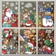 thumbnail image 4 of Pegatinas de ventana de copo de nieve de Navidad, Feliz Navidad, Papá Noel, muñeco de nieve, alce, puerta electrostática, pegatina de pared de vidrio, decoración del hogar, 4 of 4