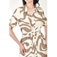 thumbnail image 4 of Vestido largo estampado Roman Fashion /Juvenil, 1765 (Beige) beige G, 4 of 5