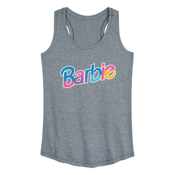 Barbie - Colorful Logo - Women's Racerback Tank Top