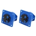 thumbnail image 1 of YLSHRF Industrial Connector,3 Hole Industrial Power Socket,2Pcs Industrial Power Socket Single‑Phase 3‑Pin Explosion‑Proof Waterproof 16A 3 Hole 220‑250V, 1 of 8